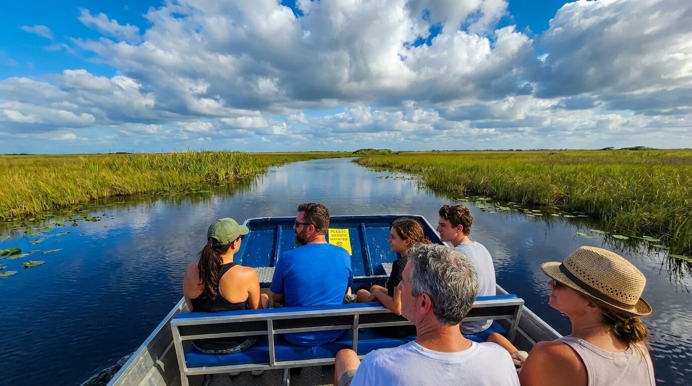 excursion en hydroglisseur everglades