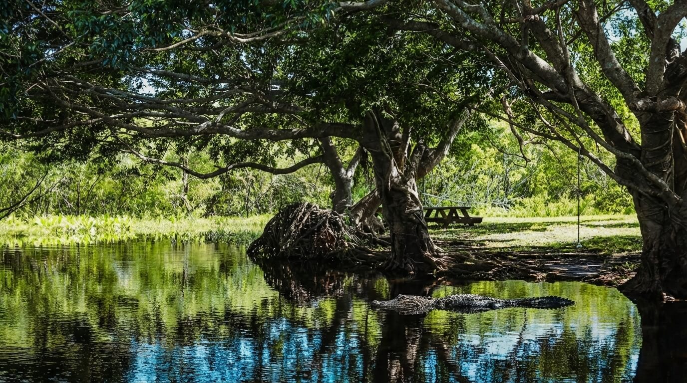 airboat everglades alligatori